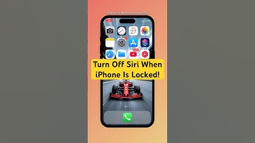 Stop Siri From Working on Locked iPhone! #shorts #iphone