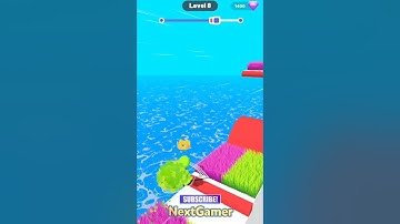 Grass Race🌿🌾🪒Mobile Gameplay By NextGamer (Android,iOS) Level 8 #shorts