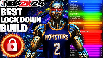 BEST LOCK BUILD IN NBA 2K24 !! GUARD 1-5 AND GET UMLIMITED STOPS !!!