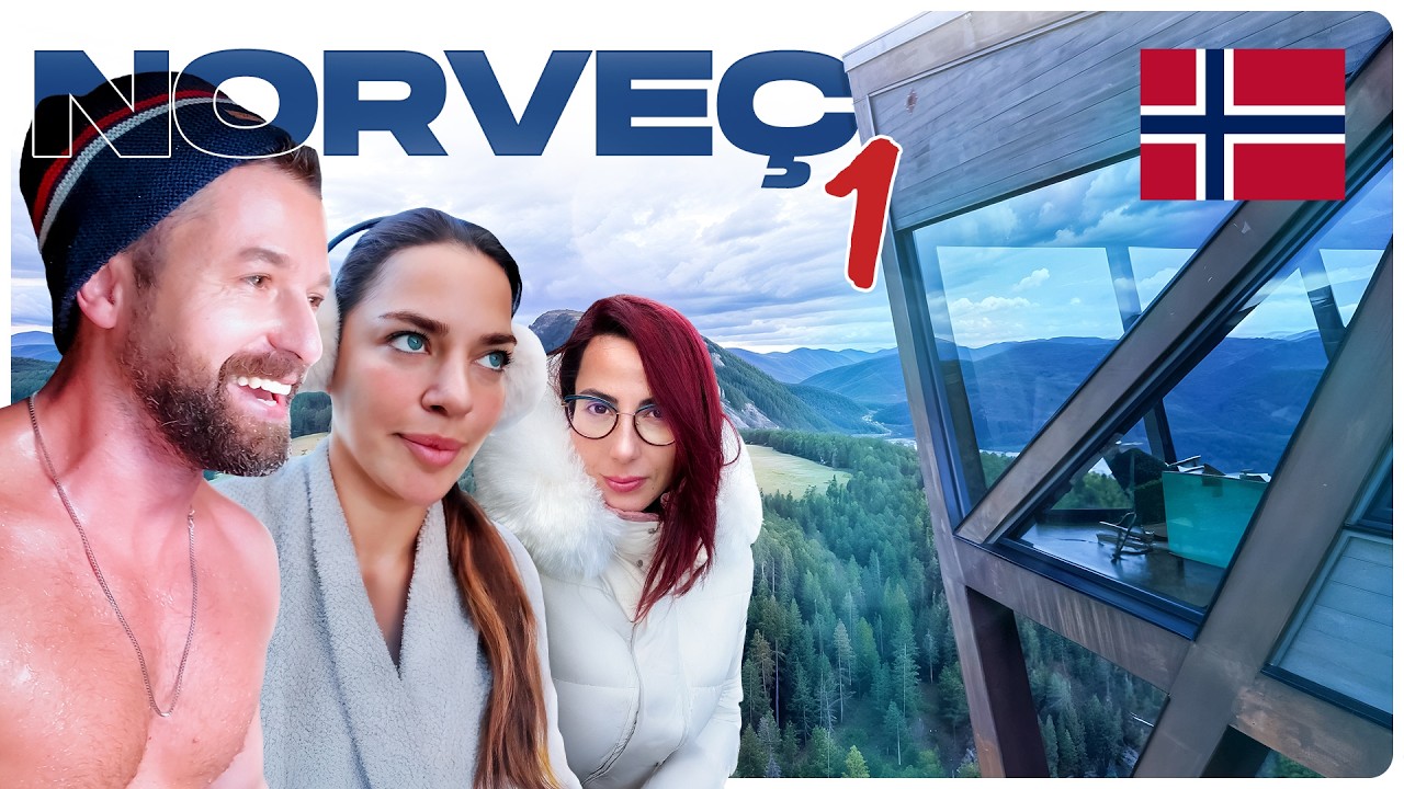 NORVEÇ'te Masal Gibi DAĞ EVİ, Sauna ve BUZ GİBİ Göl Deneyimi - 1. BÖLÜM 🇳🇴
