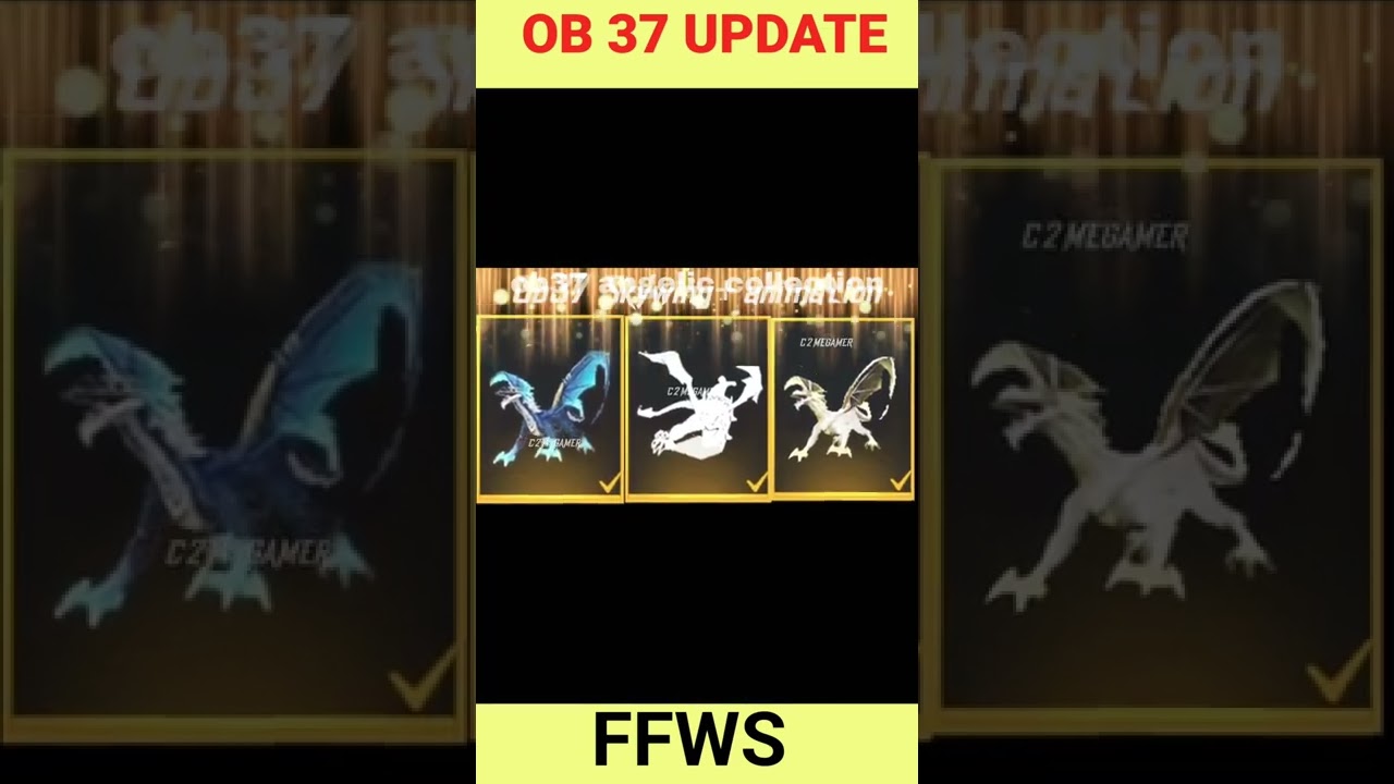 OB37 NEW EVO BUNDLE | OB37 NEW HYPER BOOK | OB37 EMOTE COLLECTION | OB37 ALL WEAPON AND FFWS LOOK