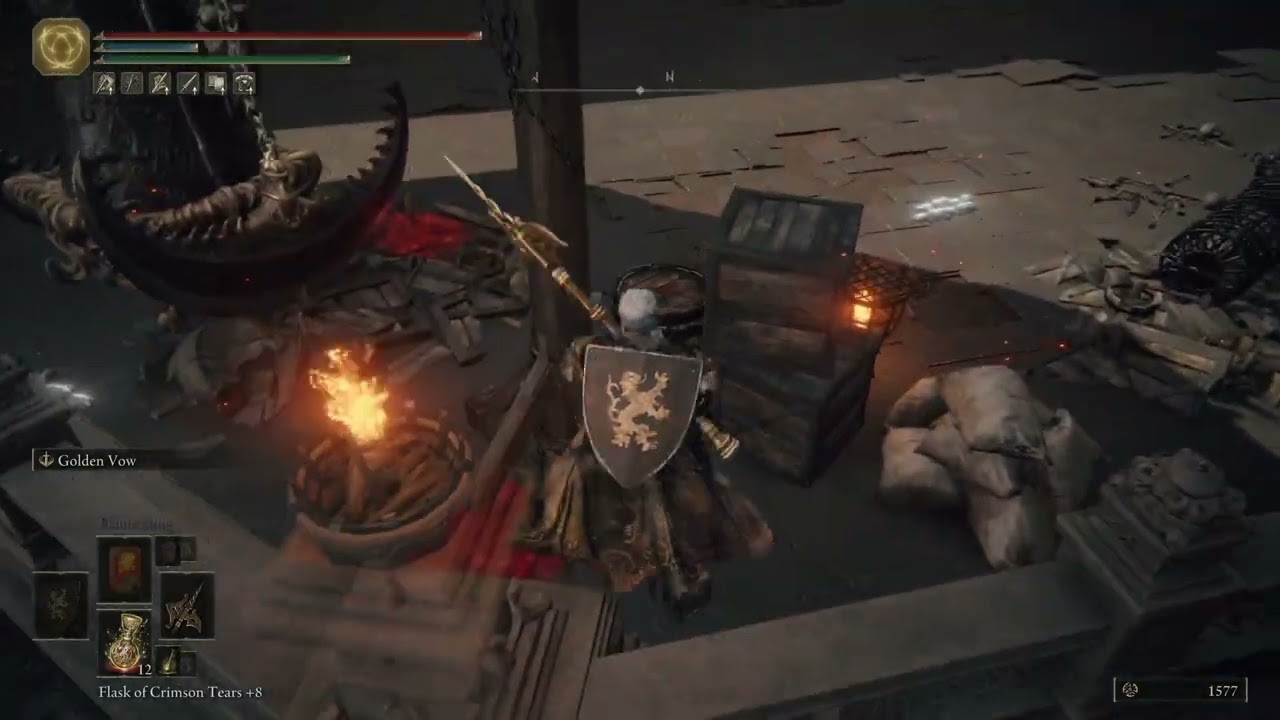 Elden Ring Somber Smithing Stone (7) in Volcano Manor YouTube