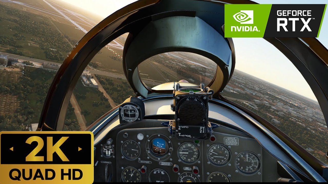 BEAUTIFUL MIG 15 LANDING AT TRIPOLI AIRPORT - Cockpit view - Flight Simulator 2020