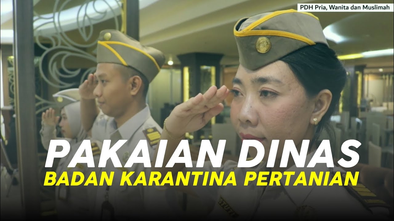 Pakaian Dinas Badan Karantina Pertanian