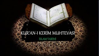 KUR'AN MUHTEVASI (İslam Tarihi)- 1- ÖABT/DHBT