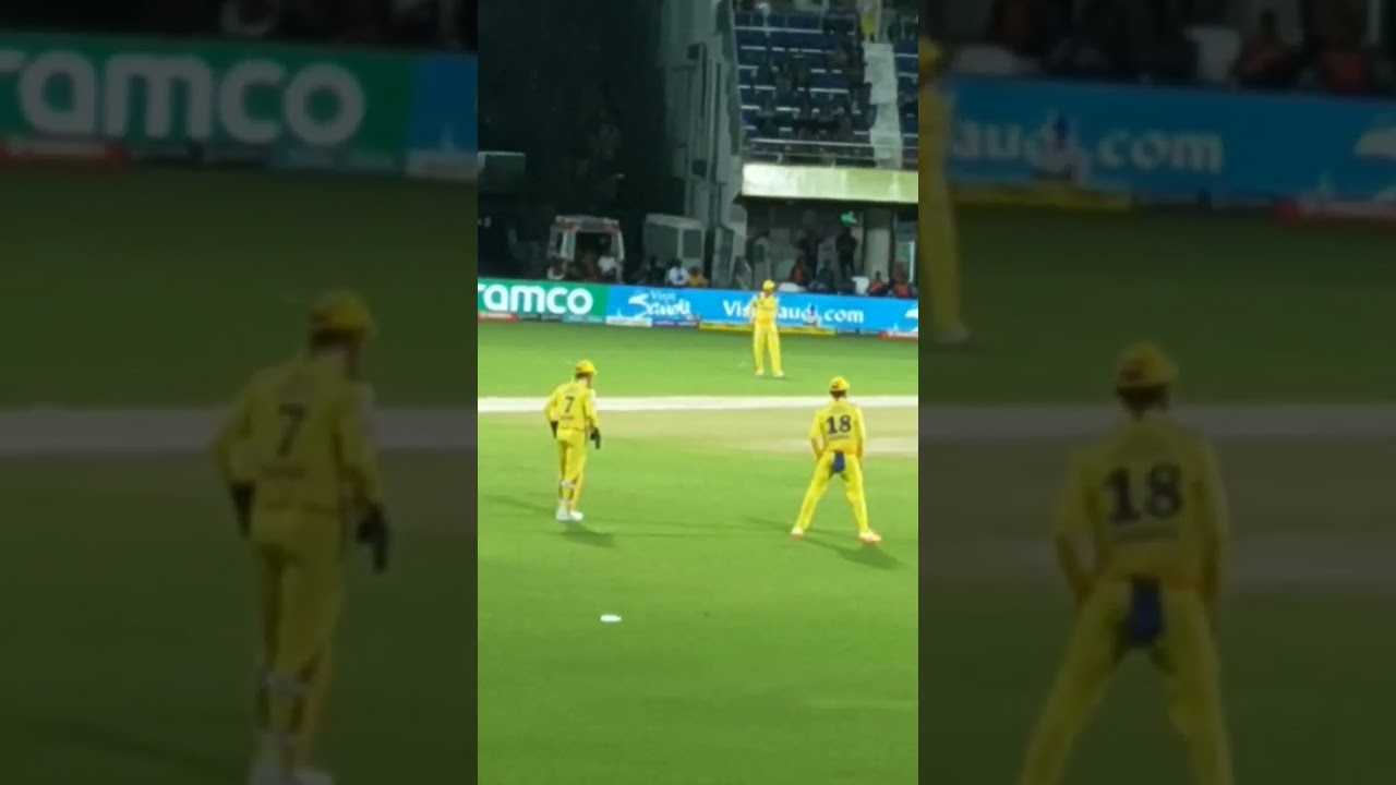 dhoni angry on chahar 