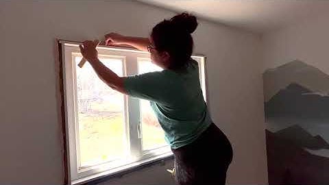How To Trim Out A Window - Easy DIY Window