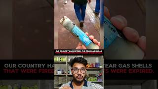Our country has expired. The tear gas shells that were fired on the students were expired.👀 #protest