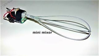 DIY Mini Mixer Machine at Home | How to Make a Mixer Machine