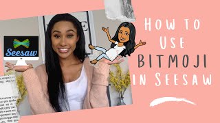 How to use Bitmoji in Seesaw