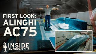 FIRST LOOK: Rebuilding Tudor Team Alinghi's AC75