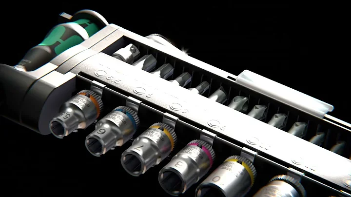 The fantastic Wera Tool Check PLUS Ratchet, Sockets, Screwdriver Bits & Holder, Model: 05056490001