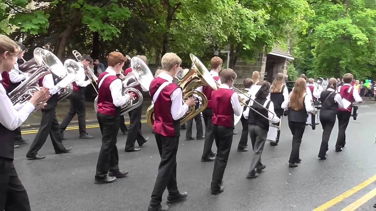 The Mighty MYBB Drum Corps Prestbury 2015 March 2