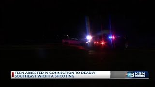 One teen dead, another arrested after southeast Wichita shooting