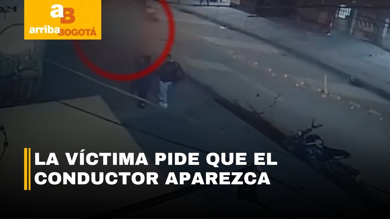 Joven fue atropellada por un motociclista que se dio a la fuga en Bosa ...