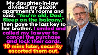 My Daughter-in-Law Gave Everyone a Room in My $620K Apartment—Then Told Me to Sleep on the Balcony.