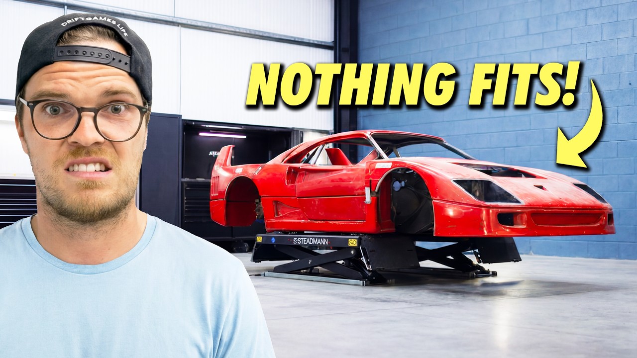 We tried to build a BUDGET F40... with a ROTARY engine!