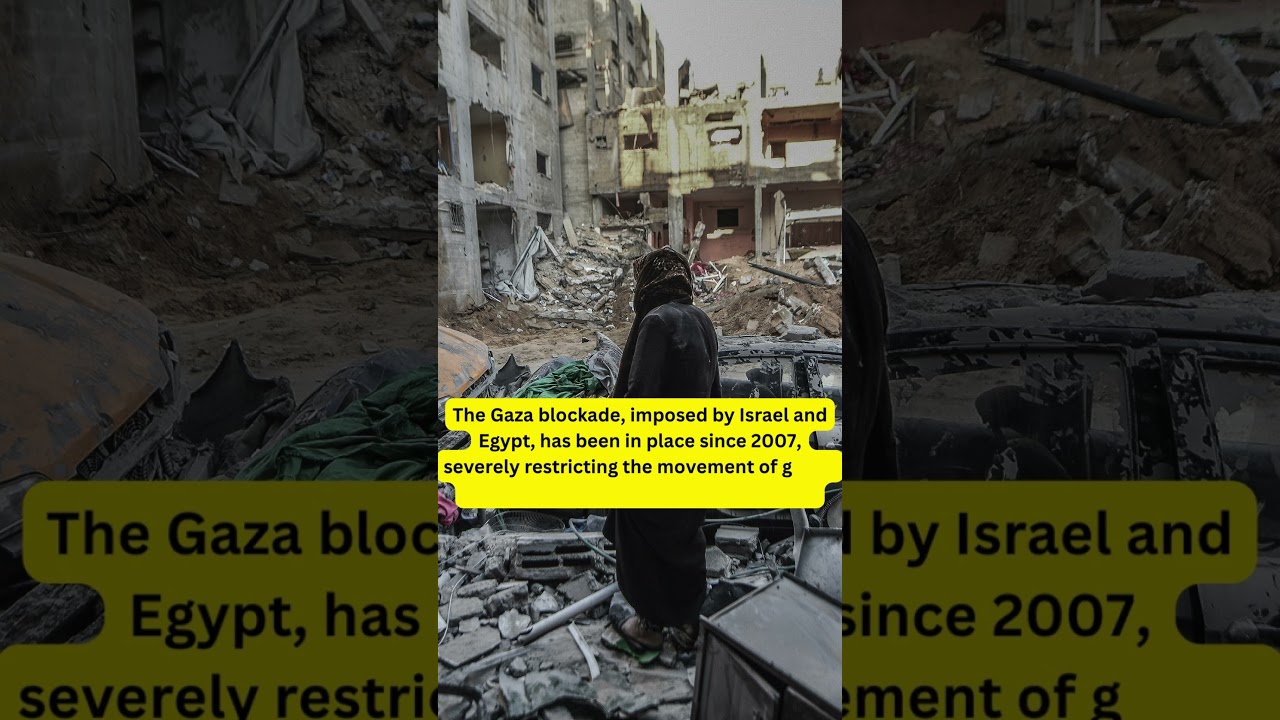 The Gaza Blockade: Unveiling the Astonishing Decades-Long Restriction on Movement
