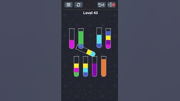 Water Sort Puzzle Level 43 #sort #gane #short