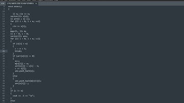 FREQUENCY ARRAY RETRIEVAL CODECHEF SOLUTION