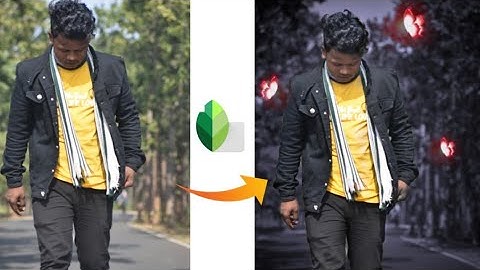 Snapseed Photo Editing Tutorial | Black And Blue Tone Butterfly Effect | #Sushant Creative