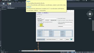 (V1.0) NTCL_BlockFromExcel (AutoCAD® Attribute block refs. creation from Microsoft® Excel®) - Clip04 screenshot 4