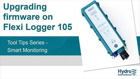 Upgrading Firmware on Flexi Logger 105