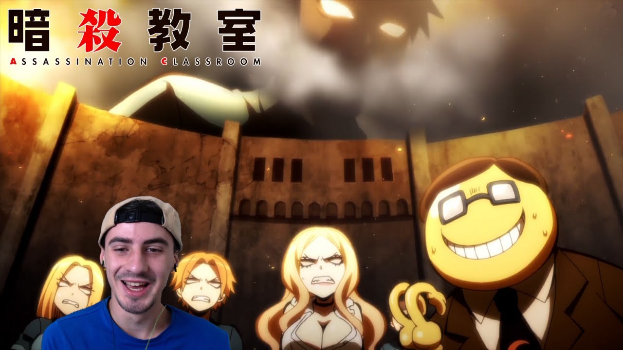 A Juicy Start Assassination Classroom Season 2 Episode 1 Reaction 暗殺教室 第２期 1話 反応 Youtube