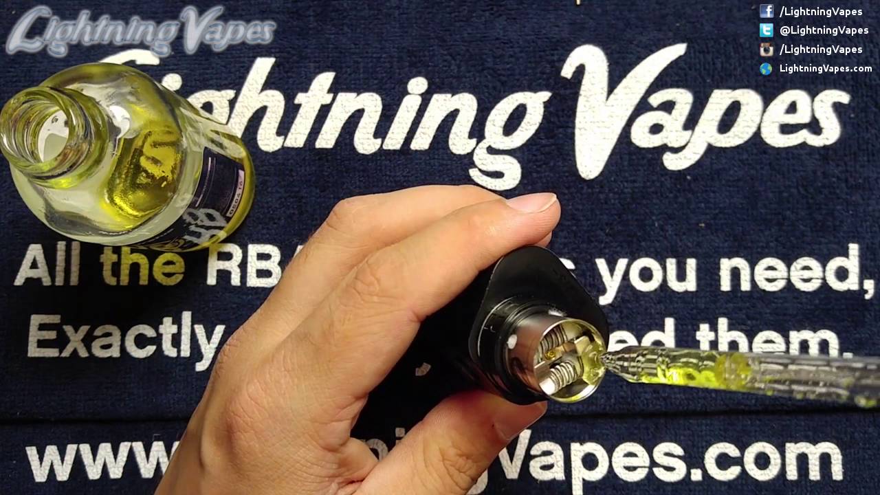 iJoy Tornado RTA Rebuild & Wicking Tutorial - By Lightning Vapes