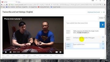 Display subtitles for 2 languages at once on Youtube 如何製作雙語字幕