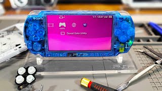 PSP 3000 Full Housing Replacement Livestream: Teardown & Repair Process!