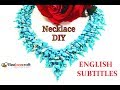 КОЛЬЕ ИЗ БИСЕРА И БУСИН СВОИМИ РУКАМИ/ Beebeecraft / BEADED NECKLACE DIY Tutorial