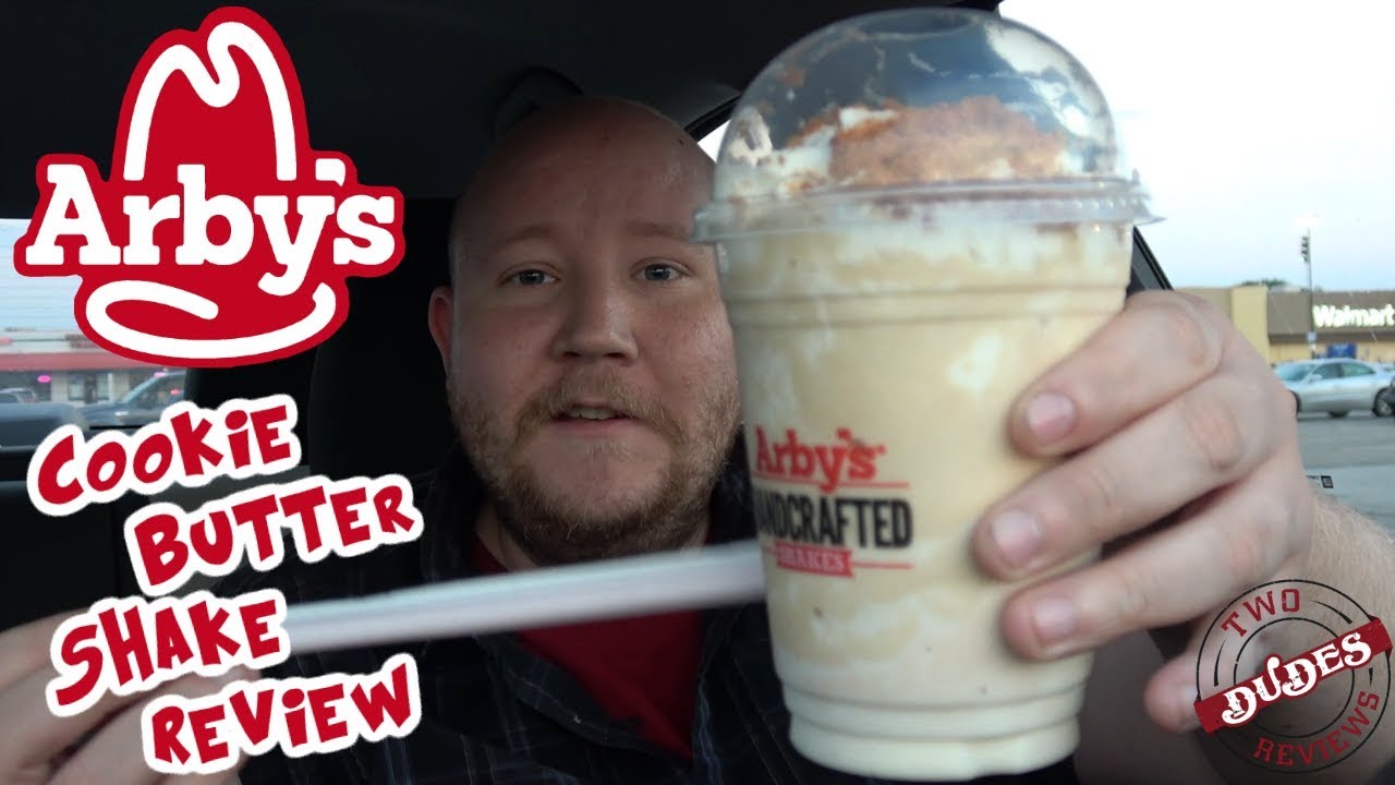 new arby s cookie butter shake review fast food review youtube