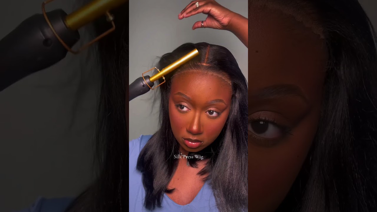 Yaki straight wig ft. ashimary hair