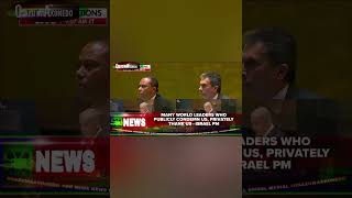 Many World Leaders Who Publicly Condemn Us, Privately Thank Us   Israel PM