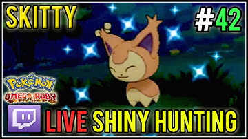 [Live] Shiny Skitty at 69 DexNav Encounters | Live Shiny Hunt #42 | Pokemon Omega Ruby