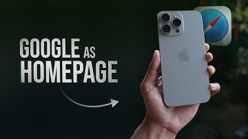 How to Set Google as Safari Homepage on iPhone (tutorial)