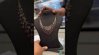 Diamond necklaces from orra Astra collection #jewellery #diamond