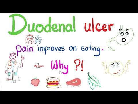 Pain of Duodenal Ulcer Improves on eating…Ever Wonder Why?