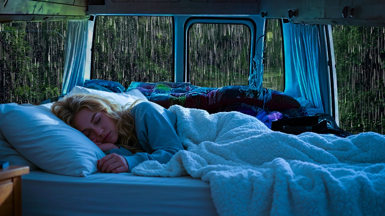 ⚡ Sons de tempestade forte para dormir | Chuva torrencial e trovões muito fortes | Ruído branco