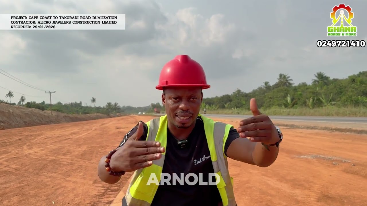 BIG PUSH CAPE COAST: This is lot 2. From Kissi or Komenda junction to Daboase. Cape-Takoradi project