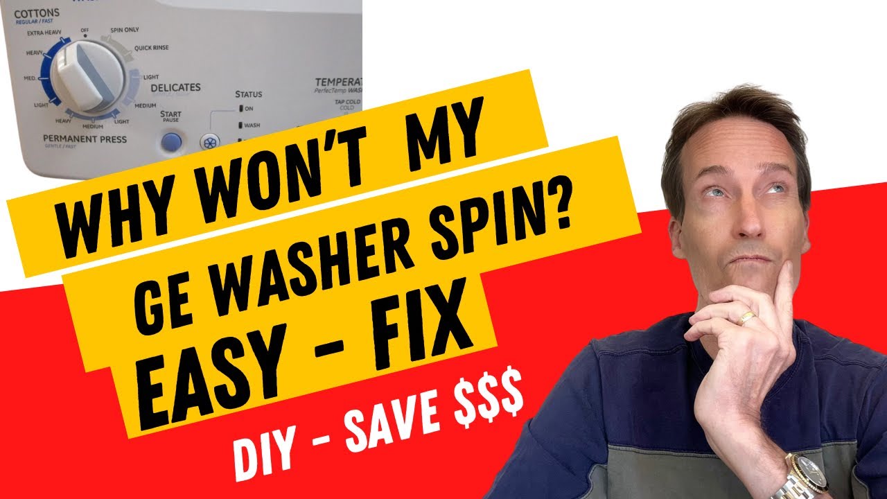 GE Laundry Center Washer Won’t Spin YouTube