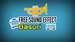FREE SOUND EFFECT - Basuri 🎺 #ringtone #basuri #telolet #viral