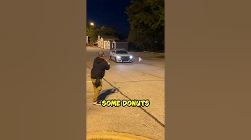 Man Uses Donuts to Fish for Cops - Hilarious Reaction! 😂 #shorts