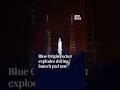 Blue Origin rocket explodes during launch pad test