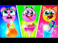 Yummy Colorful Milkshakes+Funny Kids Cartoons About Baby Bottles and Milkshakes