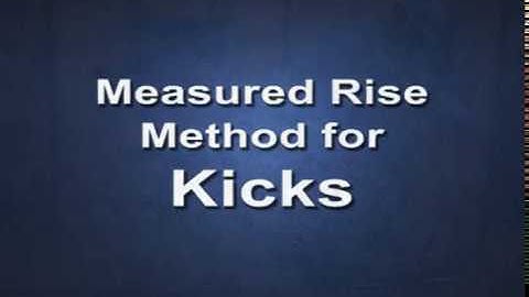 Measured rise for Kicks (conduit bending)