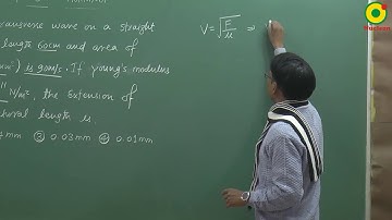 IIT JEE Mains 2020 Wave on string 01 JEE / NEET PHYSICS by SSI sir B. Tech. IIT Delhi