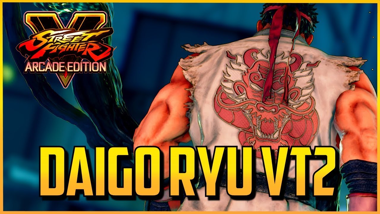 SFV Daigo Using Ryu VT2 Street Fighter V YouTube