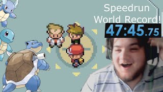 Pokémon LeafGreen/FireRed BLASTOISE SPEEDRUN in 47:45! (World Record!)